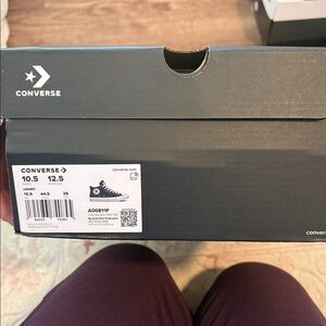 Converse Black High-Top Shoes